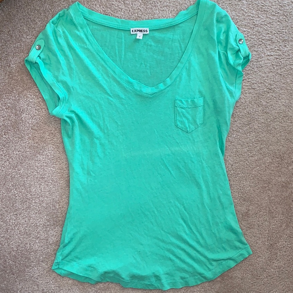 Express Women’s Green TShirt